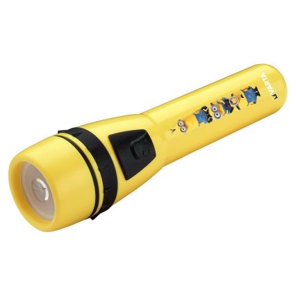 Varta 15610 - LED Otroška baterijska svetilka MINIONS LED/2xAA rumena