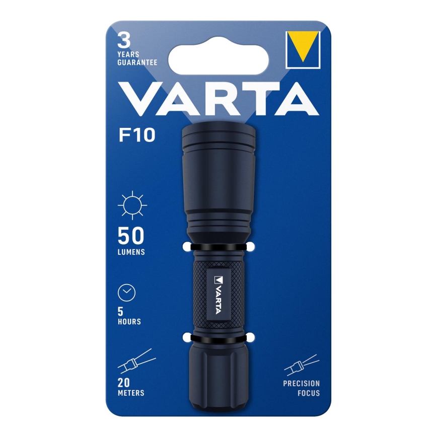 Varta 15670101111 - LED ročna svetilka F10 LED/1xAA