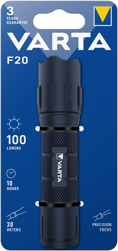 Varta 15671101111 - LED ročna svetilka F20 LED/3xAA