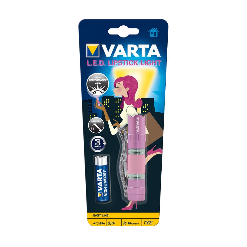Varta 16617101421 - LED ročna svetilka LIPSTICK LED/1xAA