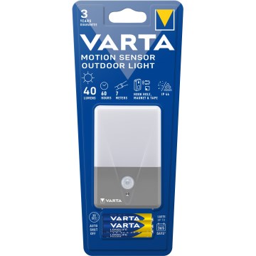 Varta 16634101421 - LED Camping svetilka s senzorjem LED/3xAAA IP44