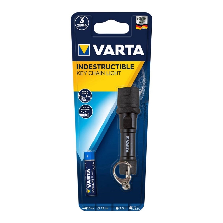 Varta 16701101421 - LED Svetilka INDESTRUCTIBLE KEY CHAIN LIGHT LED/1xAAA