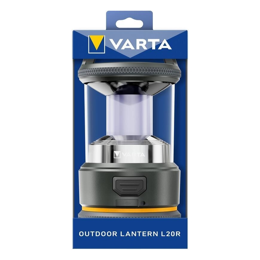 Varta 17550101111 - LED kampirna svetilka L20 LED/3,6 V 2600 mAh IP54