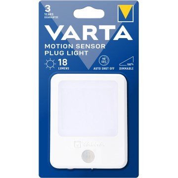 Varta 18624101401 - LED Zatemnitvena nočna luč s senzorjem LED/230V