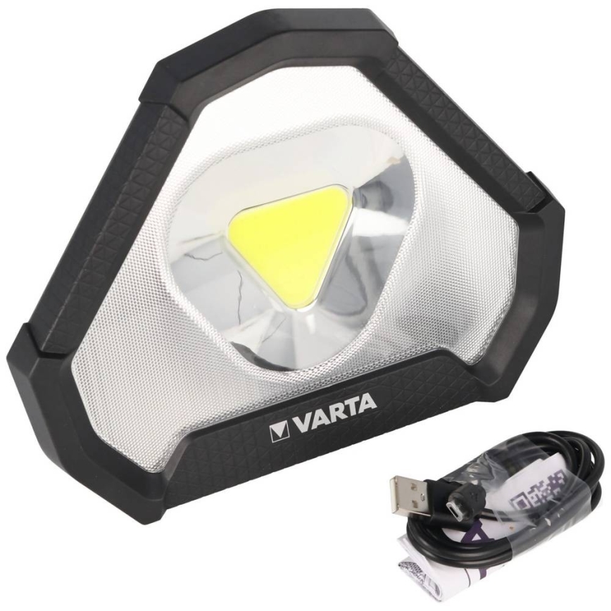 Varta 18647101401 - LED Prenosna svetilka WORK FLEX LED/12W/5V 5200 mAh IP54