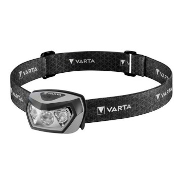 Varta 18650101401 - Nastavljiva LED naglavna svetilka z brezžičnim polnjenjem OUTDOOR SPORTS LED/5V 1800 mAh IPX7