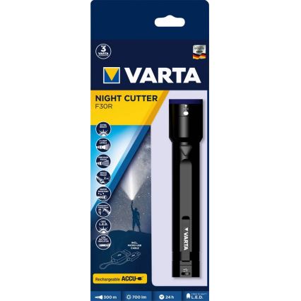 VARTA 18901 - LED Baterijska svetilka USB LED/10W - power bank 2600mAh