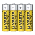 Varta 2006 - 4 kosi Cink-ogljikova baterija SUPERLIFE AA 1,5V SUPERLIFE