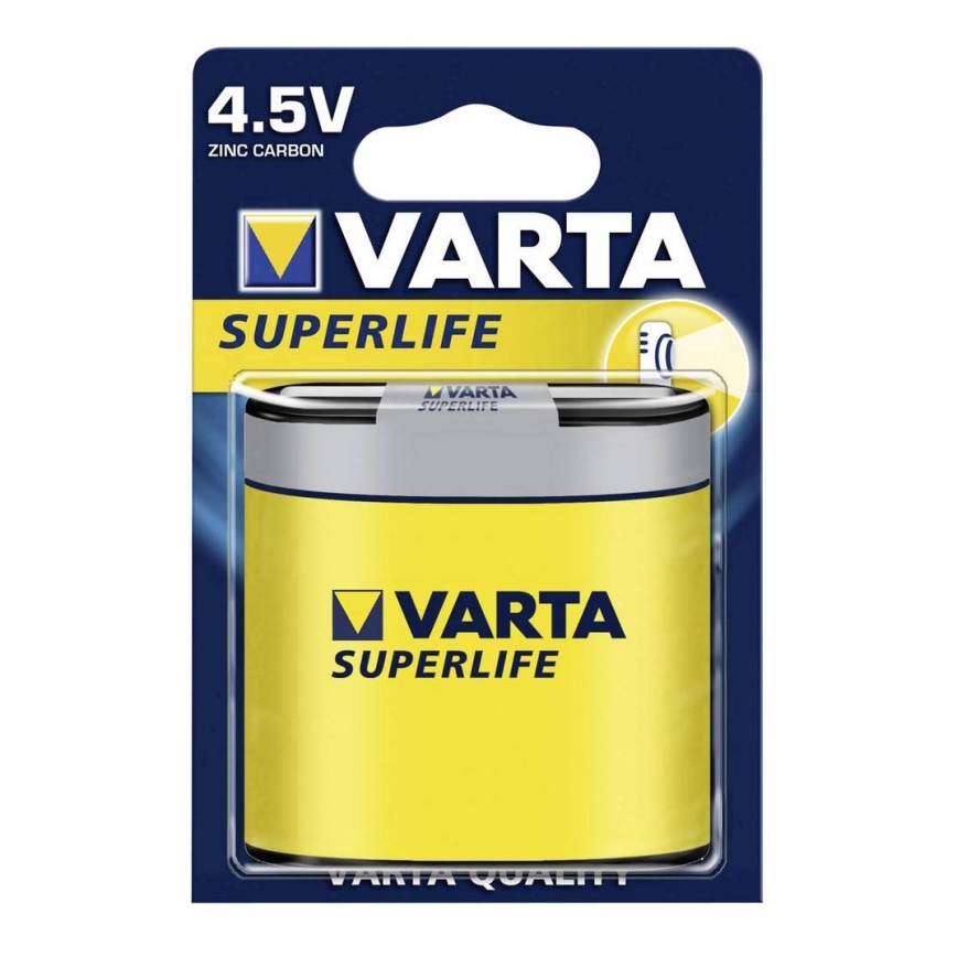 Varta 2012 - 1 kom Cink-ogljikova baterija SUPERLIFE 4,5V