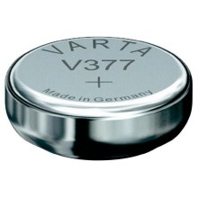 Varta 3771 - 1 kom Srebrno-oksidna gumbasta baterija V377 1,5V