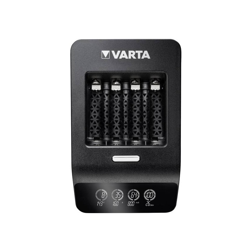 Varta 40084  - LCD Pametni polnilec ULTRA FAST+  4xNiMH AA 2100 mAh 230V