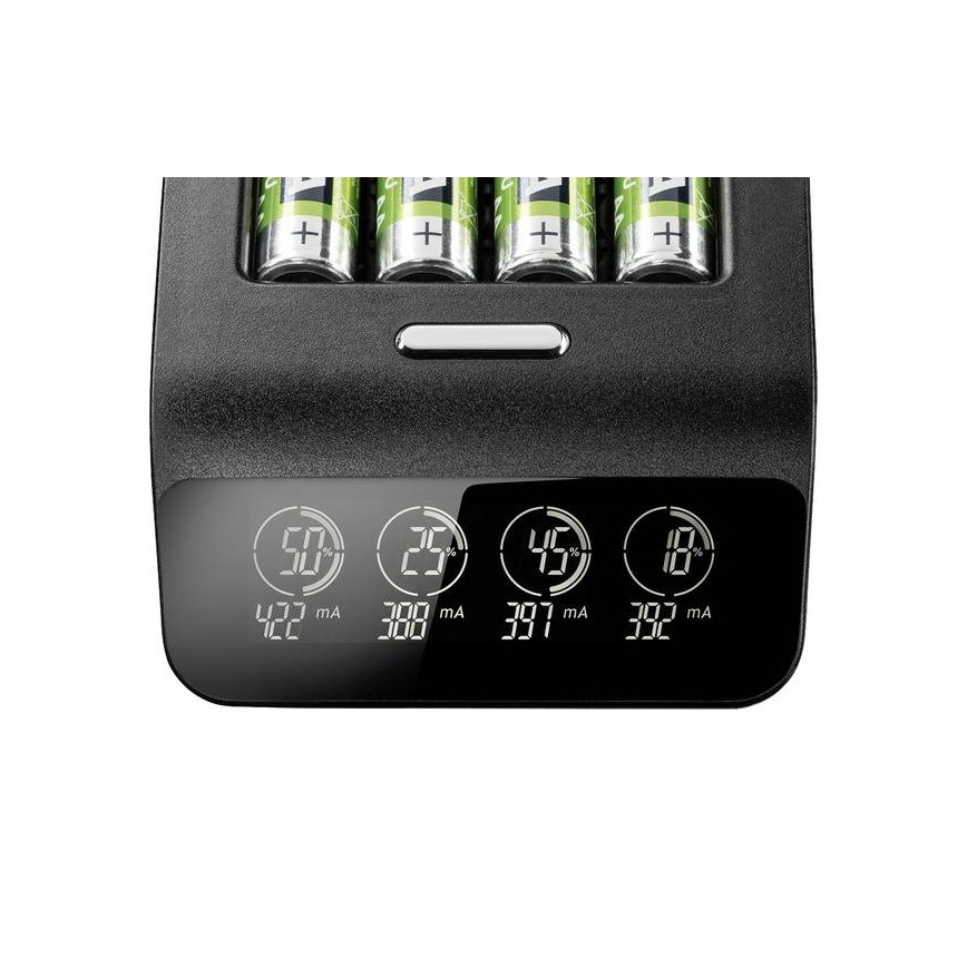 Varta 40084  - LCD Pametni polnilec ULTRA FAST+  4xNiMH AA 2100 mAh 230V