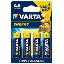 Varta 4106 - 4 kom Alkalne baterije ENERGY AA 1,5V