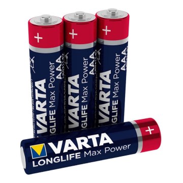 Varta 4703101404 - 4 ks Alkalna baterija LONGLIFE AAA 1,5V