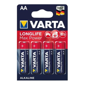 Varta 4706101404 - 4 ks Alkalna baterija LONGLIFE AA 1,5V