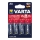 Varta 4706101404 - 4 ks Alkalna baterija LONGLIFE AA 1,5V