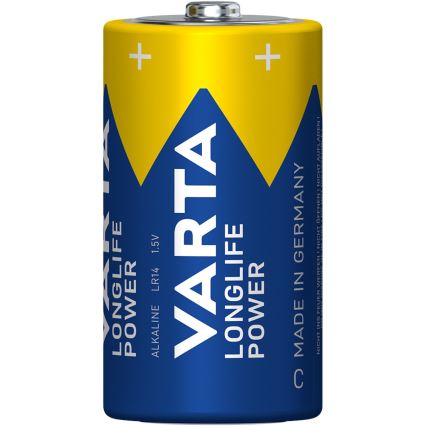 Varta 4914121422 - 2 kom. Alkalna baterija LONGLIFE POWER LR14/C 1,5V