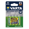 Varta 56706 - 4 ks Polnilna baterija ACCU AA NiMH/2100mAh/1,2V