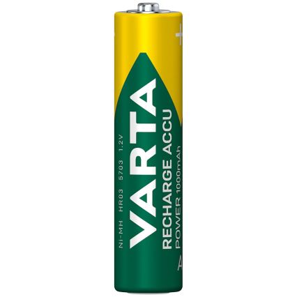 Varta 5703301494 - 3+1 kom. Akumulatorske baterije ACCU AAA Ni-MH/1000mAh/1,2V