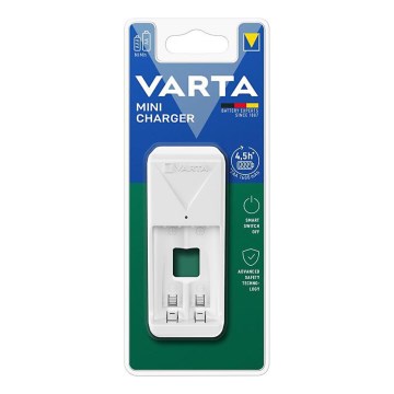 Varta 57656101401 - Polnilec baterij 2xAA/AAA 230V