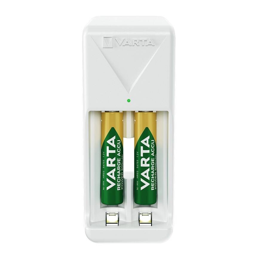 Varta 57656201421 - Polnilec baterij 2xAA/AAA 800 mAh 230V