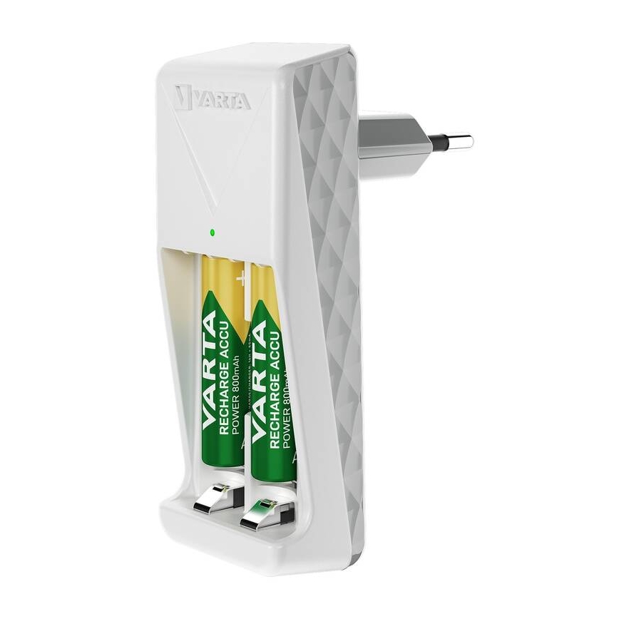 Varta 57656201421 - Polnilec baterij 2xAA/AAA 800 mAh 230V