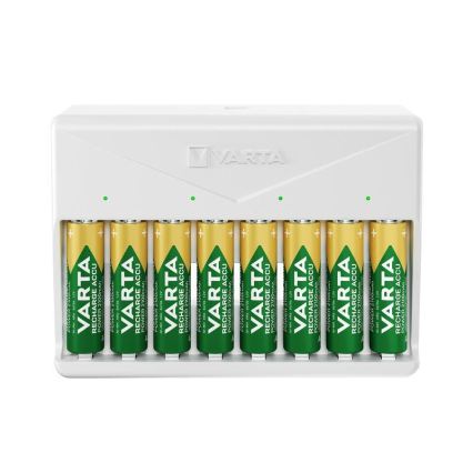 Varta 57659101401 - Polnilnik baterij 8xAA/AAA 5V