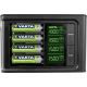 VARTA 57674 - LCD Pametni polnilnik 4xAA/AAA polnjenje 1,5h