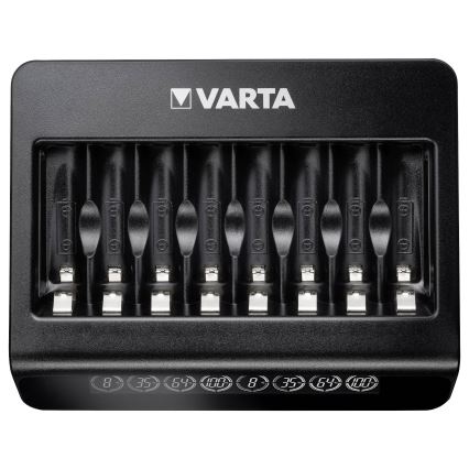 Varta 57681 - LCD Pametni polnilnik 8xAA/AAA polnjenje 2h