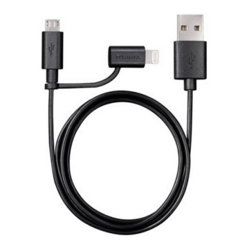 VARTA 57943 - USB kabel s priključkom Lightning in Mikro USB