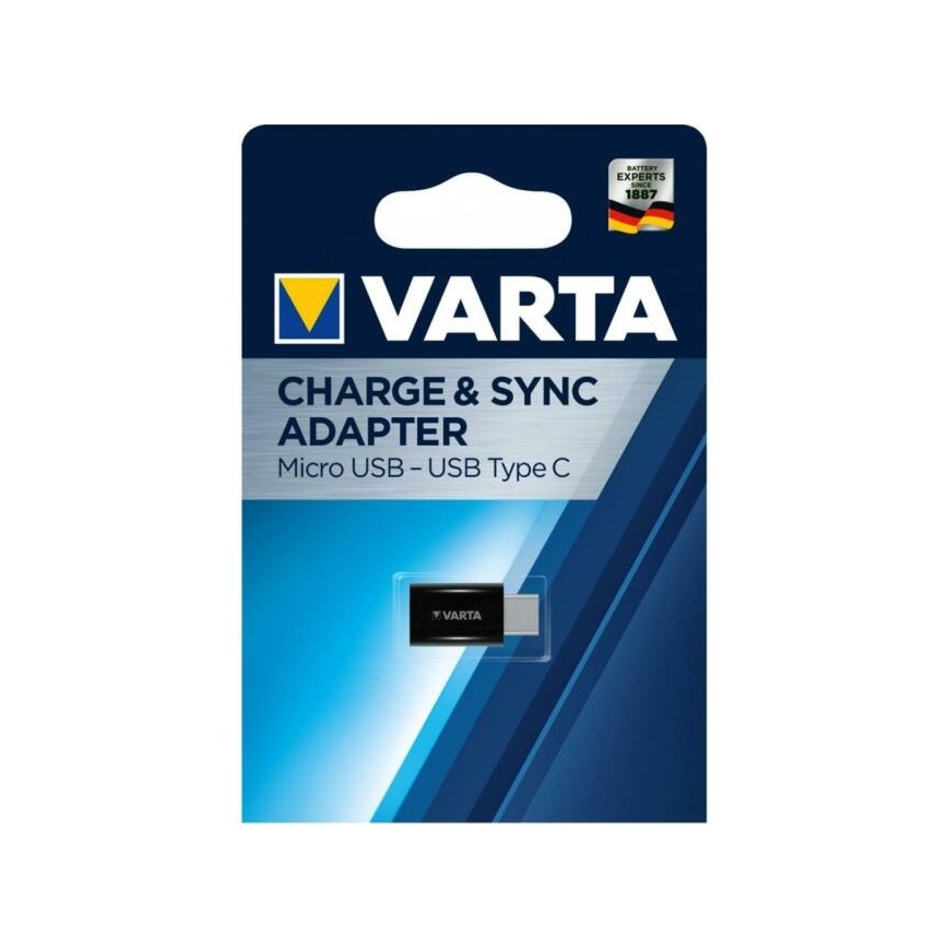Varta 57945101401 - Adapter Micro-USB na USB-C