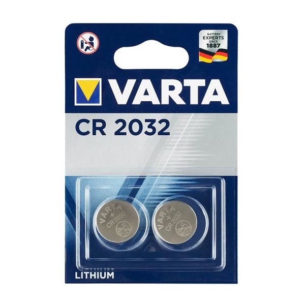 Varta 6032101402 - 2x Litijska gumb baterija ELECTRONICS CR2032 3V