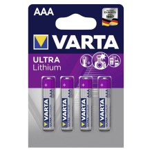 Varta 6103301404 - 4 ks Litijeva baterija ULTRA AAA 1,5V