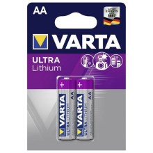Varta 6106 - 2 kom Litijeva baterija ULTRA AA 1,5V