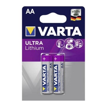 Varta 6106 - 2 kom Litijeva baterija ULTRA AA 1,5V