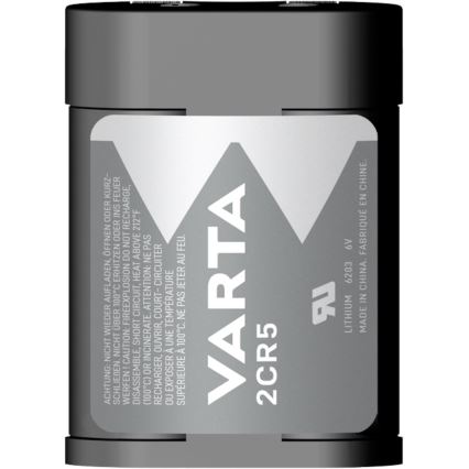 Varta 6203301401 - 1 kos litijeva baterija 2CR5 6V 1400 mAh