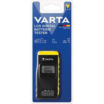 Varta 891101401 - Akumulator in accumulator tester LCD Akumulator Tester 3V