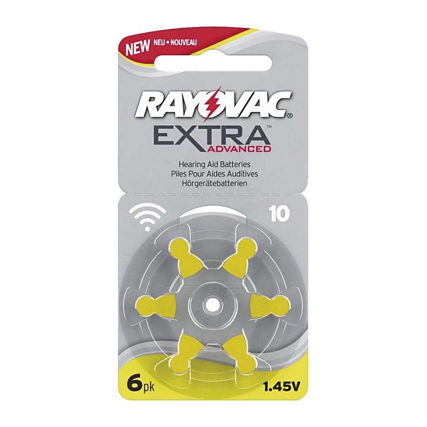 Varta Rayovac 40000 - 6 kos Baterije za slušne aparate 10 1,45V