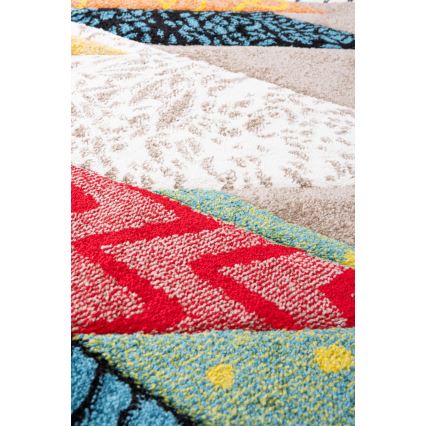 Večbarvna otroška preproga BOND KIDS 80x150 cm 2100 g/m2