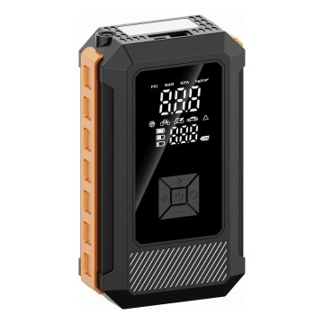 Večfunkcijski zaganjalnik in polnilec s kompresorjem 8000 mAh