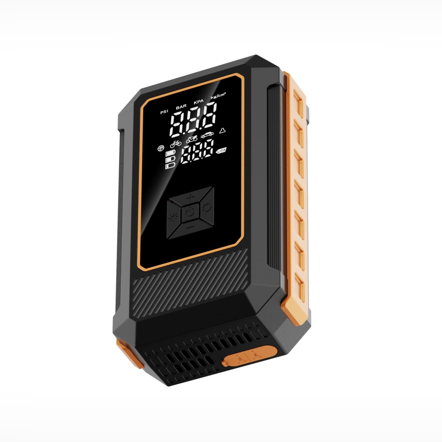 Večfunkcijski zaganjalnik in polnilec s kompresorjem 8000 mAh