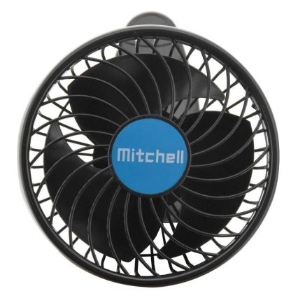 Ventilator s sponko USB 4W/5V črna