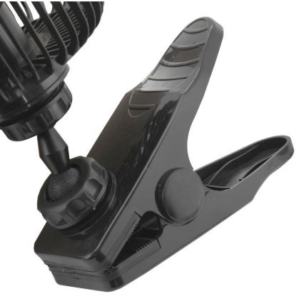 Ventilator s sponko USB 4W/5V črna
