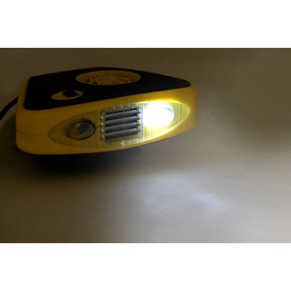 Ventilator z gretjem in LED lučko 3v1 158W/12V