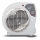 Ventilator z gretjem ZEFIR 1000/2000W/230V bela