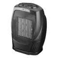 Ventilator z keramičnim grelnim elementom RIN 1500W/230V črn