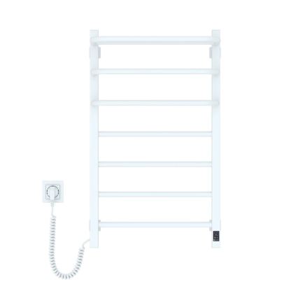 Vertaduro - Električni sušilec za brisače z termostatom DOR 155W/230V 80x48 cm IP44, bel, levi