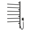 Vertaduro - Električni vrteči se sušilnik za brisače s termostatom ARA 105W/230V 82x49 cm IP44 črna