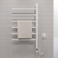 Vertaduro - Električni vrtljiv sušilec za brisače z termostatom ARA 105W/230V 80x49 cm IP44 bela