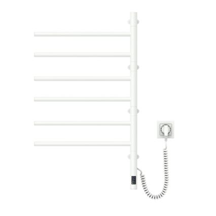 Vertaduro - Električni vrtljiv sušilec za brisače z termostatom ARA 105W/230V 80x49 cm IP44 bela